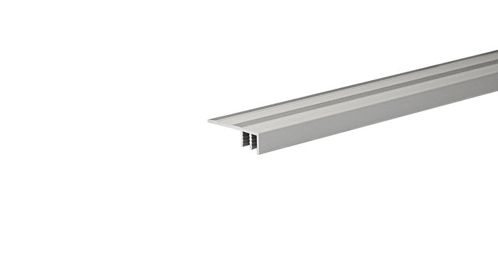 Gulvprofil aluminium - 10 x 30 mm x 0,9 meter